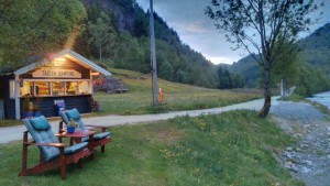 Norway Camping Midnight Sun